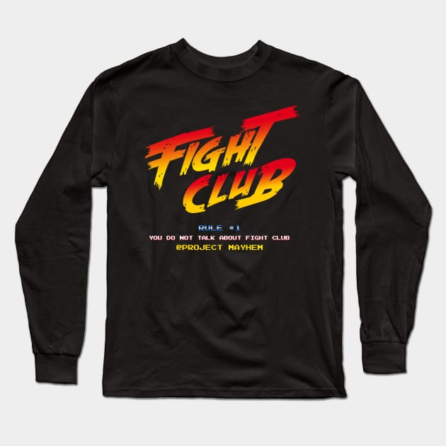 Fight Club Long Sleeve T-Shirt by Melonseta